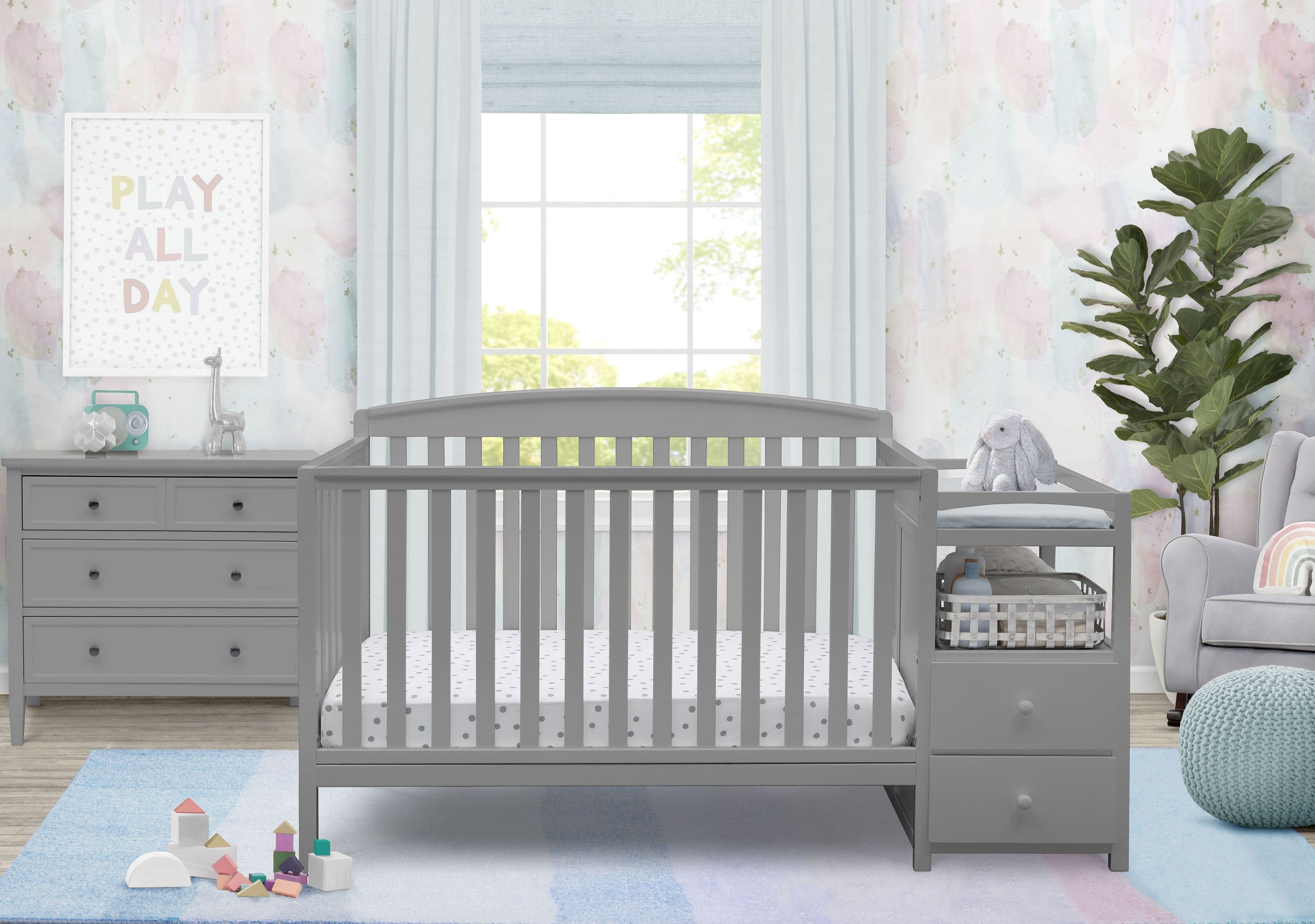 Royal Convertible Crib and Changer