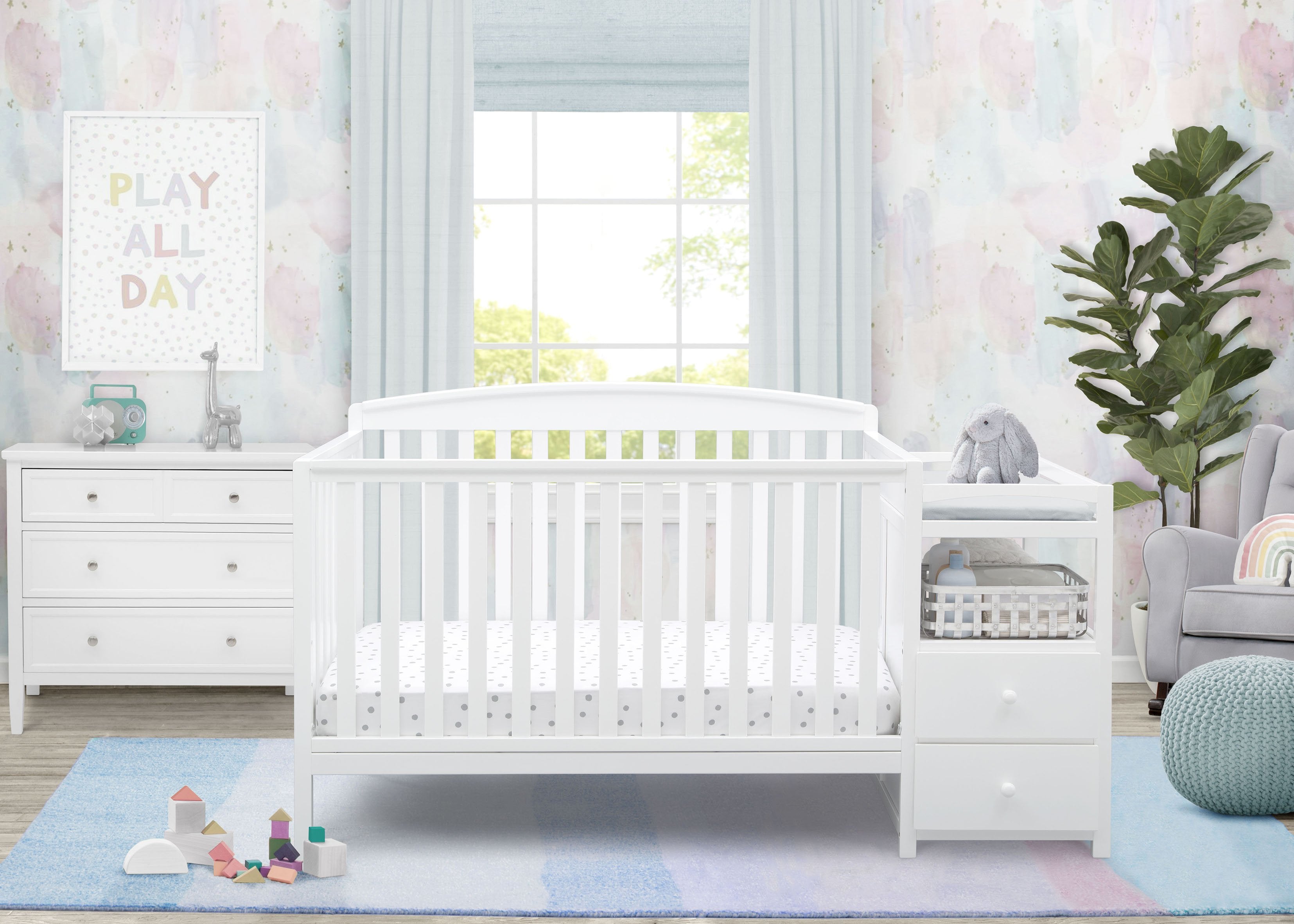 Royal Convertible Crib and Changer