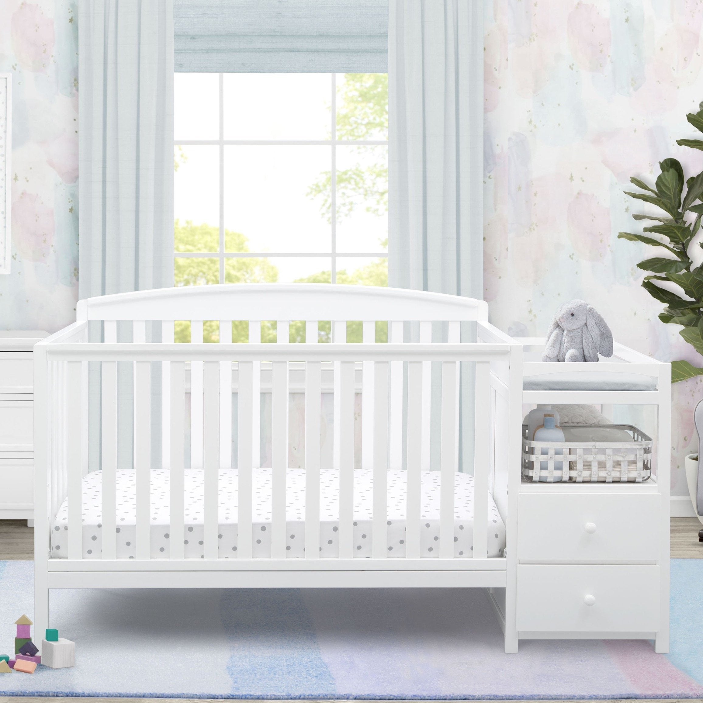 Royal Convertible Crib and Changer