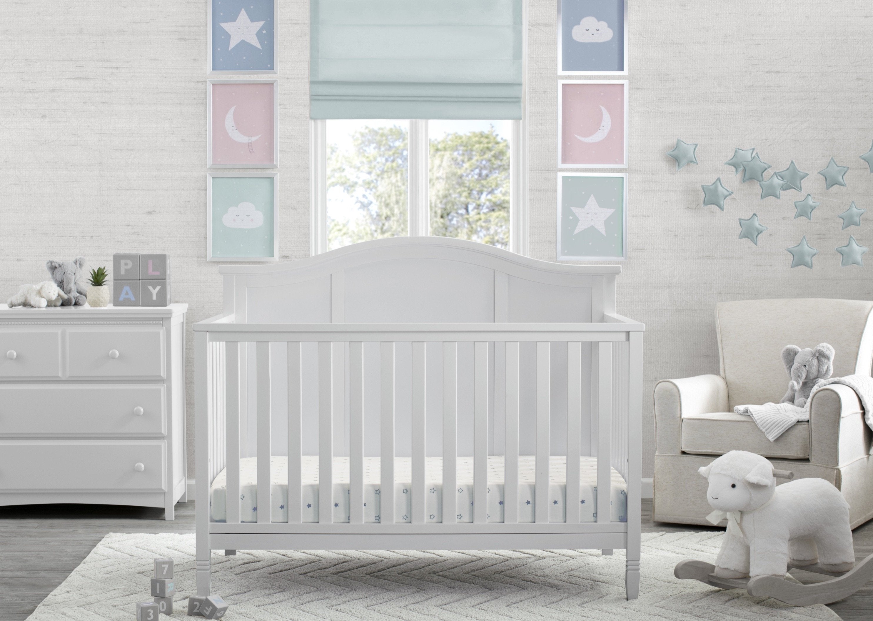 Madrid 5-in-1 Convertible Crib