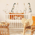 White Ducks Wall Decal Set