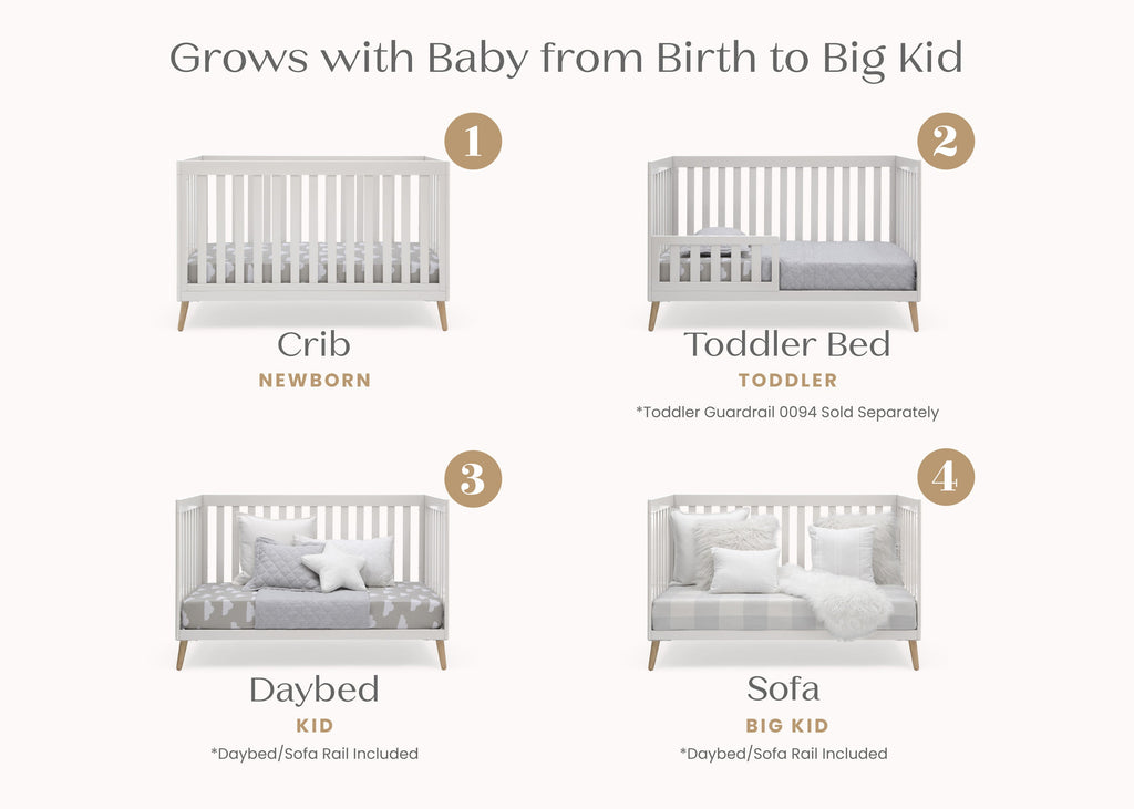 Essex 4-in-1 Convertible Crib