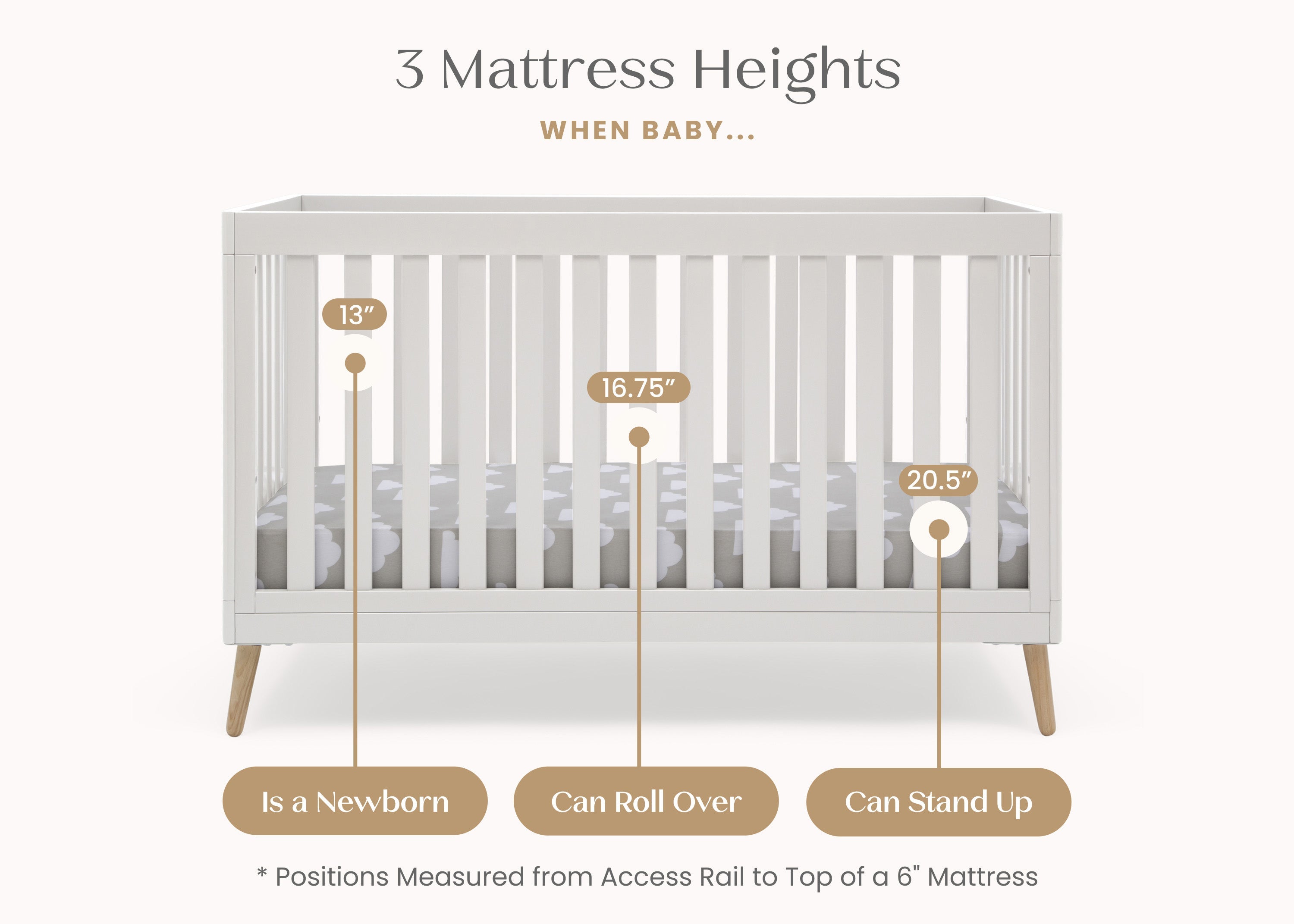 Essex 4-in-1 Convertible Crib