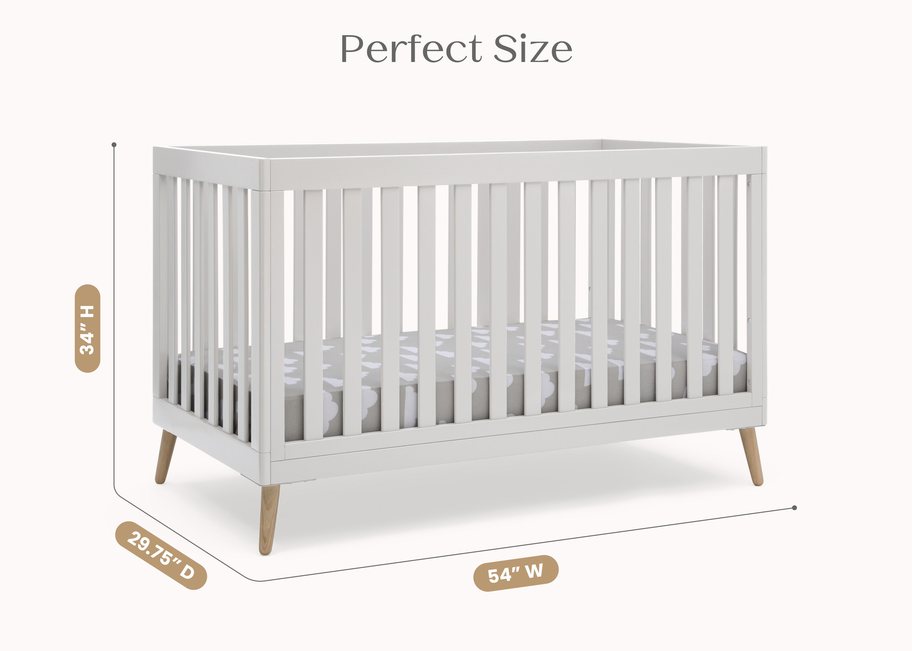 Essex 4-in-1 Convertible Crib