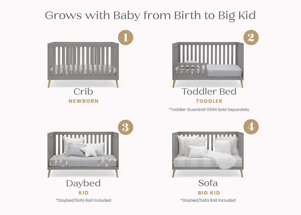 Essex 4-in-1 Convertible Crib