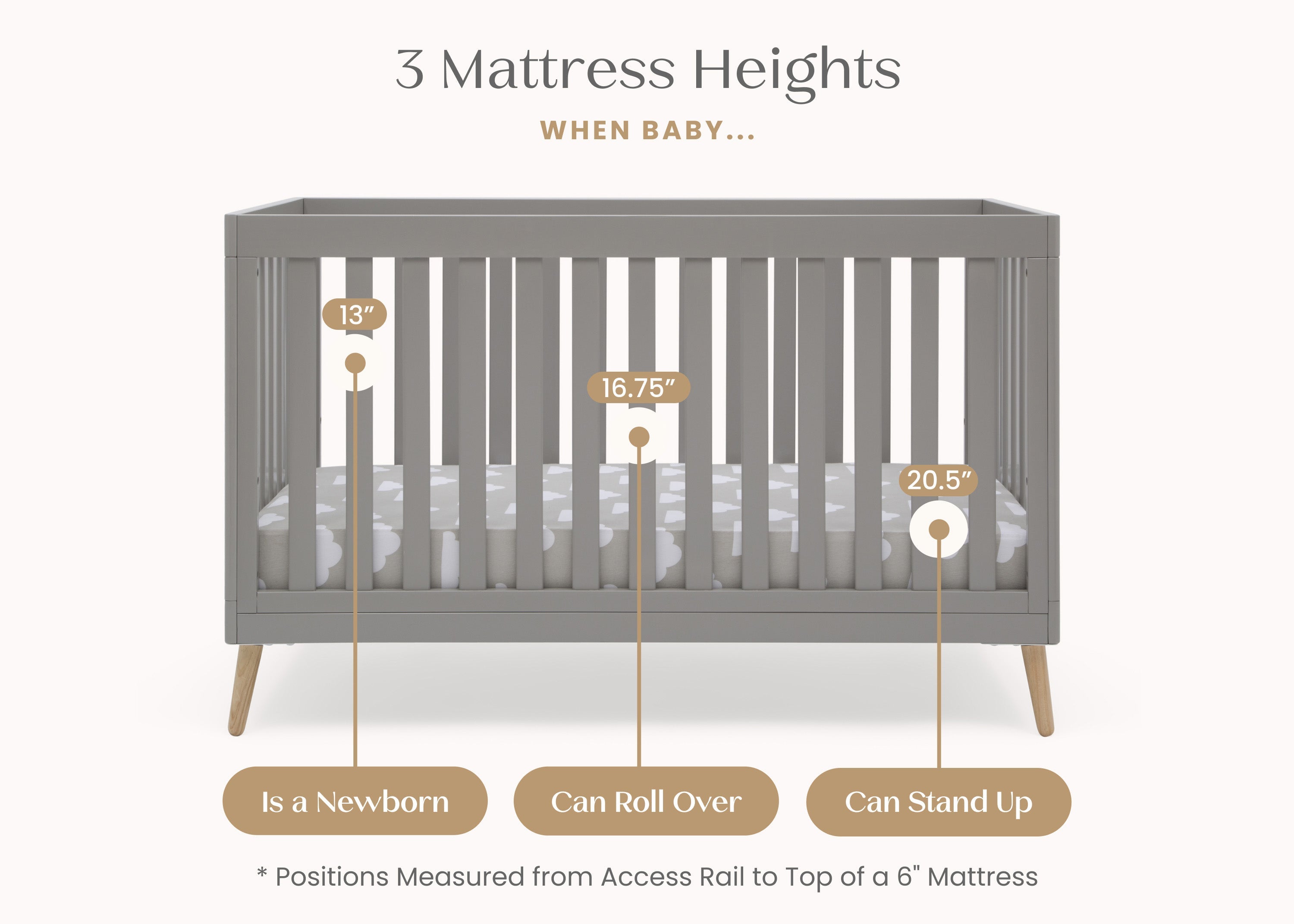 Essex 4-in-1 Convertible Crib