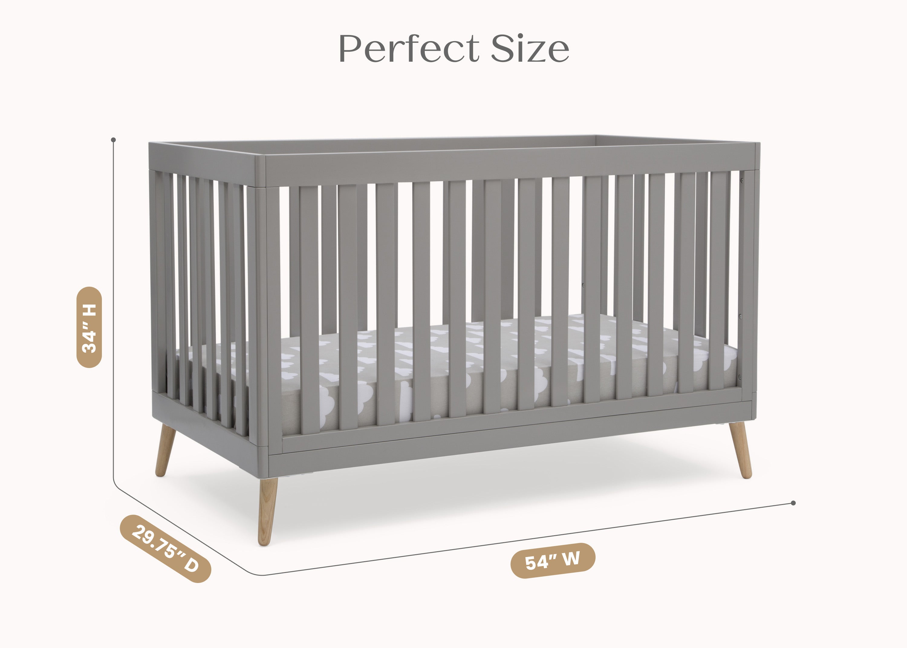 Essex 4-in-1 Convertible Crib