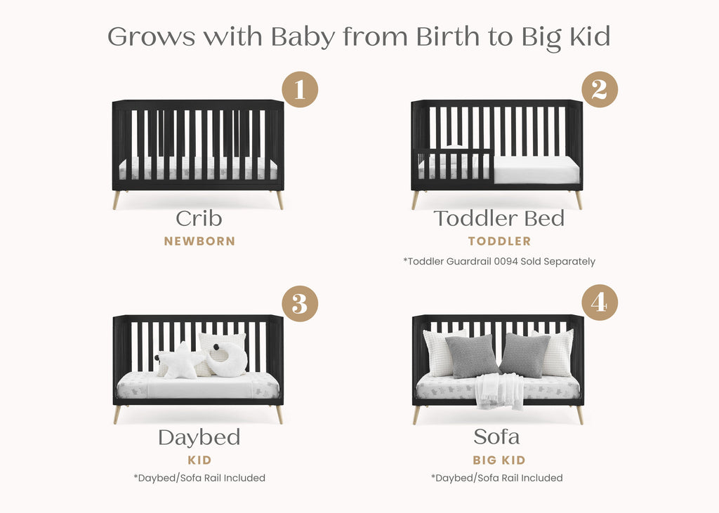 Essex 4-in-1 Convertible Crib