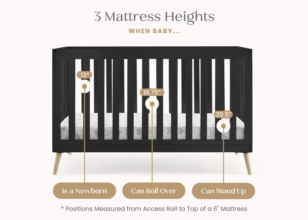 Essex 4-in-1 Convertible Crib