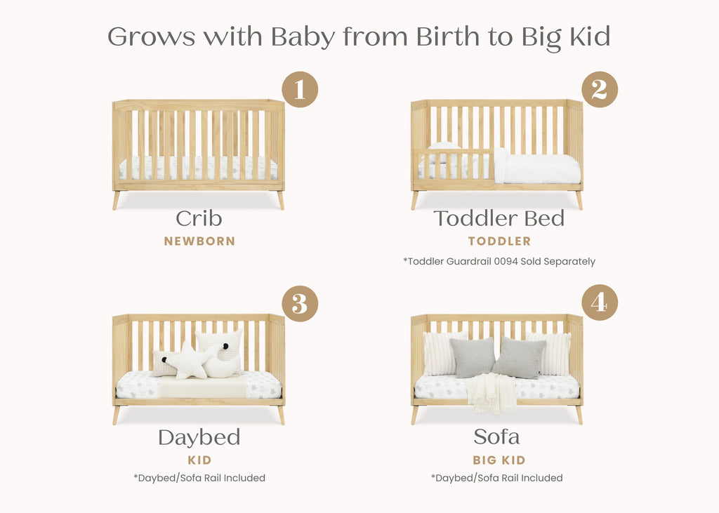 Essex 4-in-1 Convertible Crib