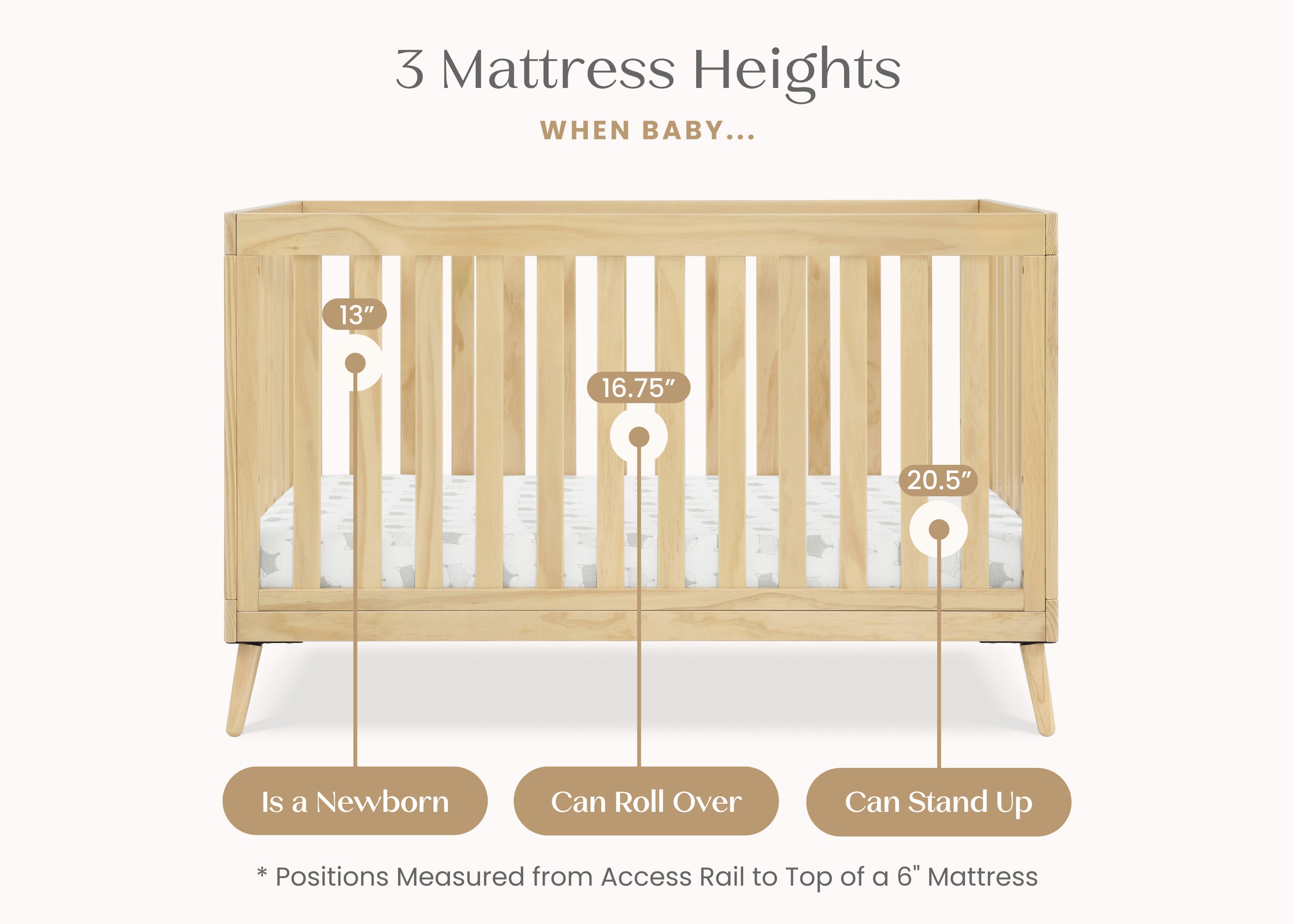 Essex 4-in-1 Convertible Crib