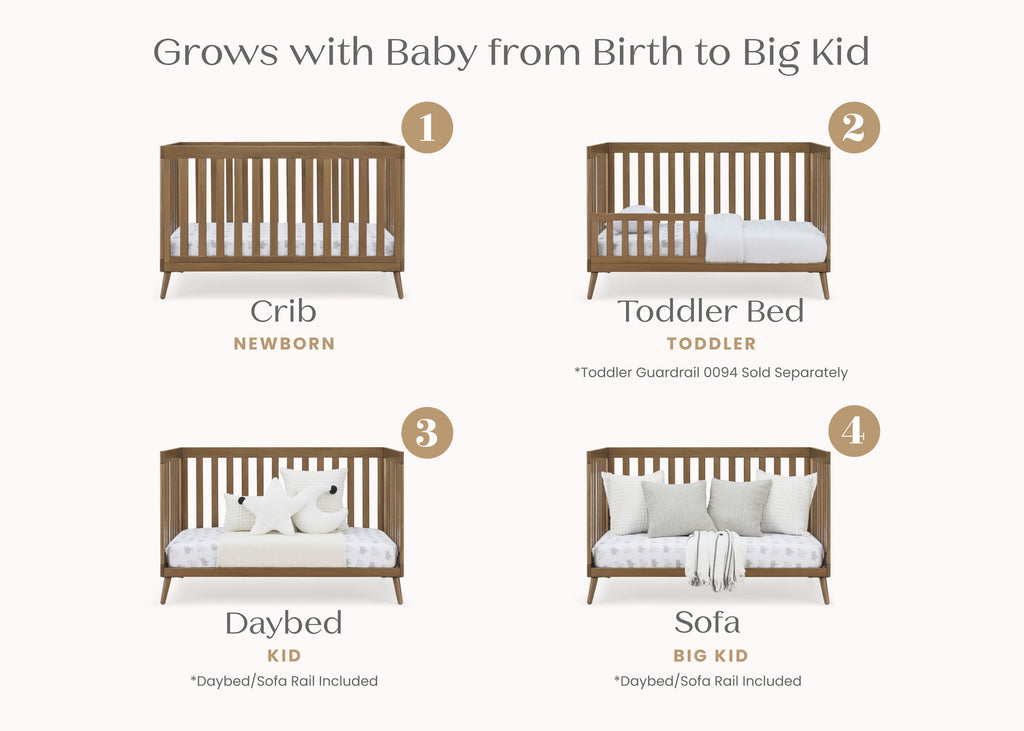 Essex 4-in-1 Convertible Crib