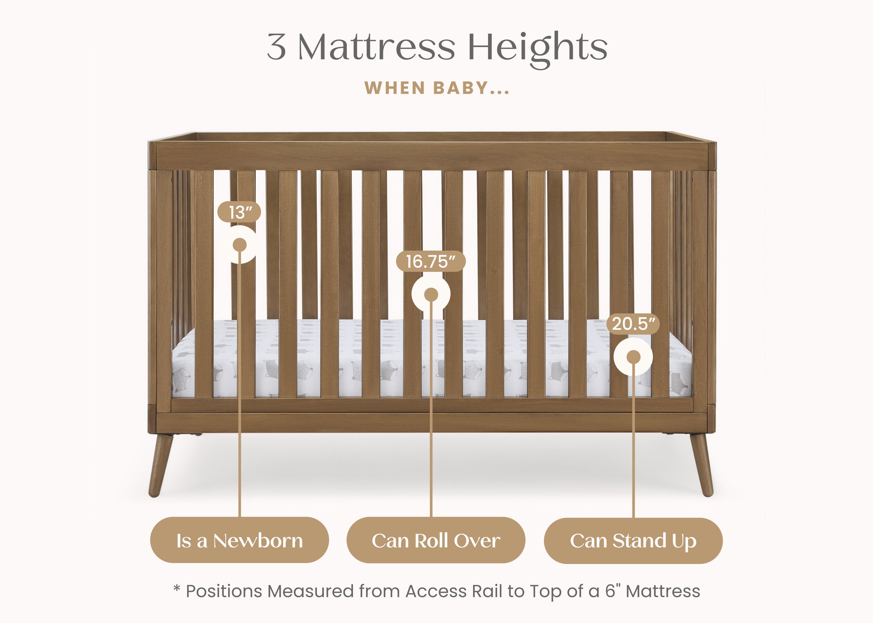Essex 4-in-1 Convertible Crib