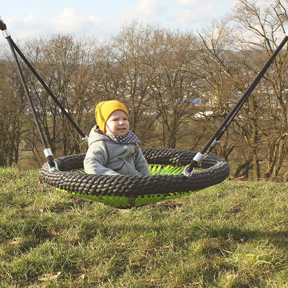Bird Nest Swing | Comfortable Net Swing for Ages 5-12