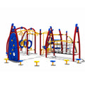 Falcon's Perch Ground-Based Obstacle Course Playground | Active Play for Ages 5-12