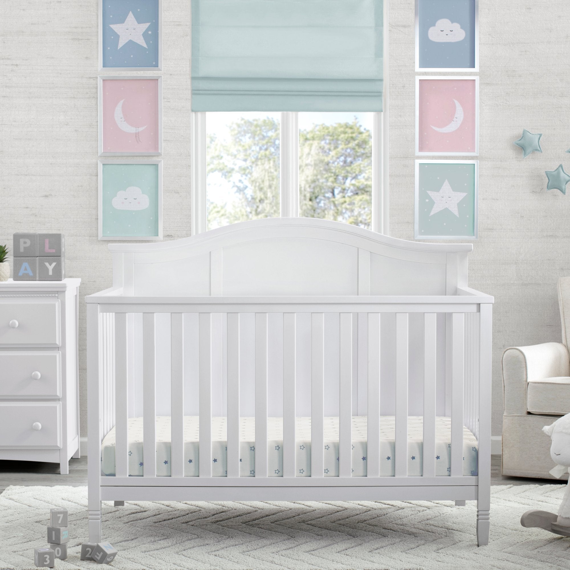 Madrid 5-in-1 Convertible Crib